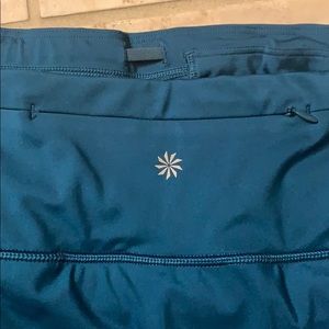 Athleta skort with back zipper pocket